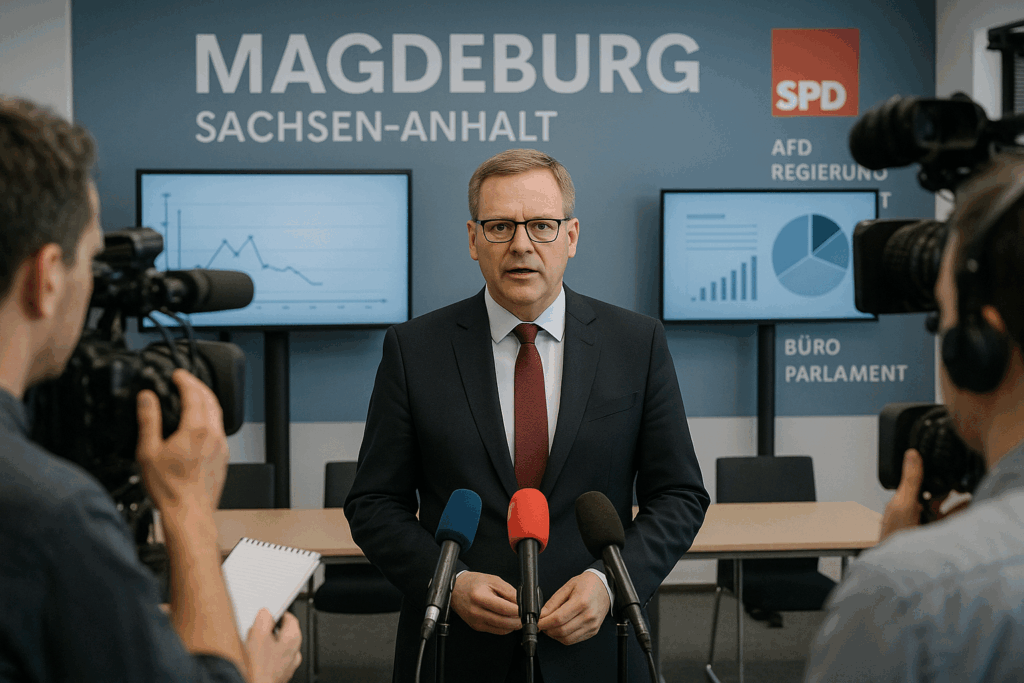 🛡️ SPD-Sicherheitspolitiker erwägt Datenlöschung für AfD-Ernstfall in Sachsen-Anhalt