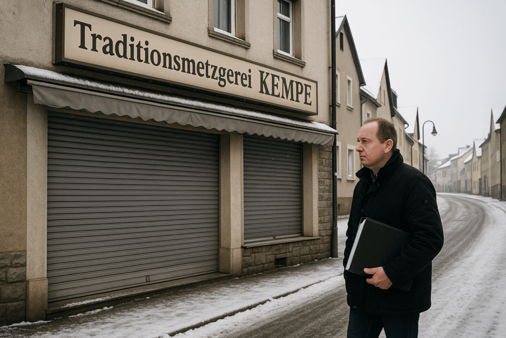 🥩 Traditionsmetzgerei im Erzgebirge scheitert: Kempe schließt alle Standorte nach Insolvenz