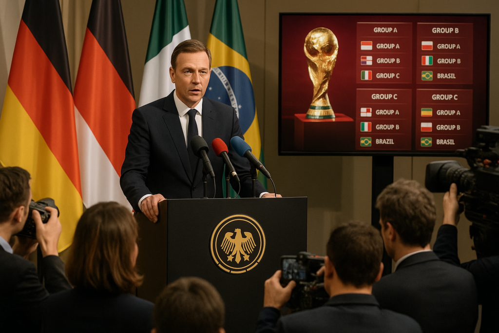 ⚽ Pomp, Pathos, Politshow – aber Deutschlands Los macht Hoffnung