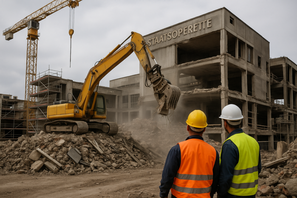 🏗️ Rückbau startet in Leuben: Dresdner Staatsoperette wird ab 24. November abgetragen