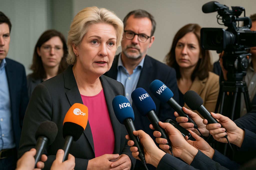 🕰️ Marathon-Befragung in Schwerin: Schwesig verteidigt Kurs zu Nord Stream 2