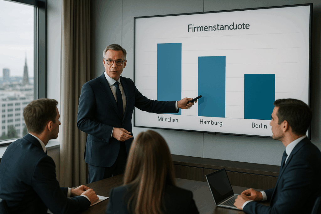🏙️ München vor Hamburg und Berlin: Neues Ranking ordnet Deutschlands Firmenstandorte neu