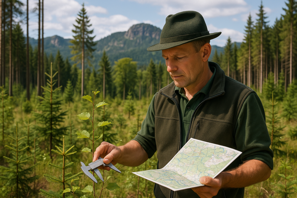 🌲 Waldumbau im Zittauer Gebirge: Vielfalt statt Fichtenreinbestand