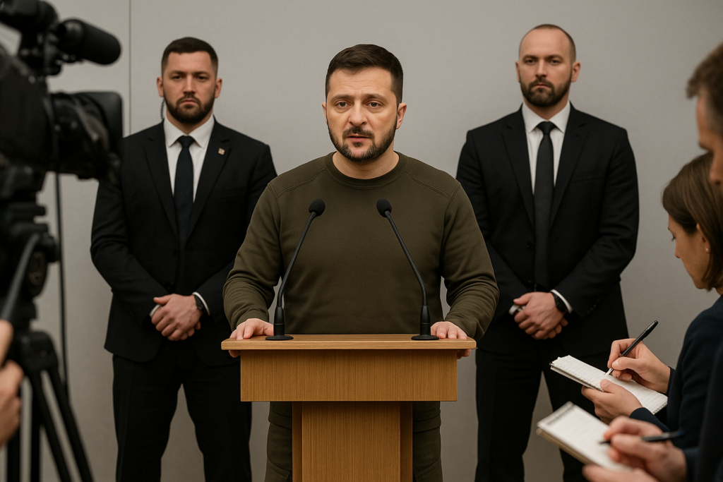 🗳️ Selenskyj stellt Wahlen in Aussicht: Abstimmung binnen zwei bis drei Monaten bei garantierter Sicherheit