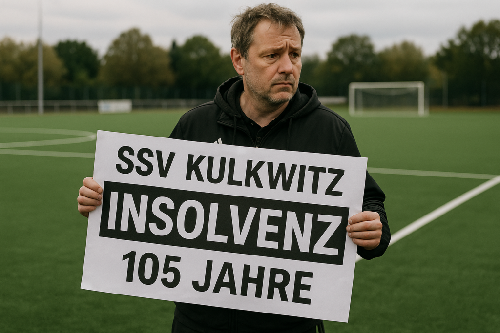 ⚠️ Insolvenz nach 105 Jahren: Hightech-Rasen bringt SSV Kulkwitz in existenzielle Schieflage