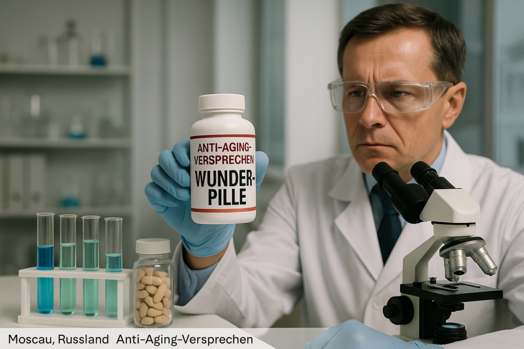 🧪 Anti-Aging-Versprechen aus Moskau: Was an Russlands „Wunderpille“ wirklich dran ist