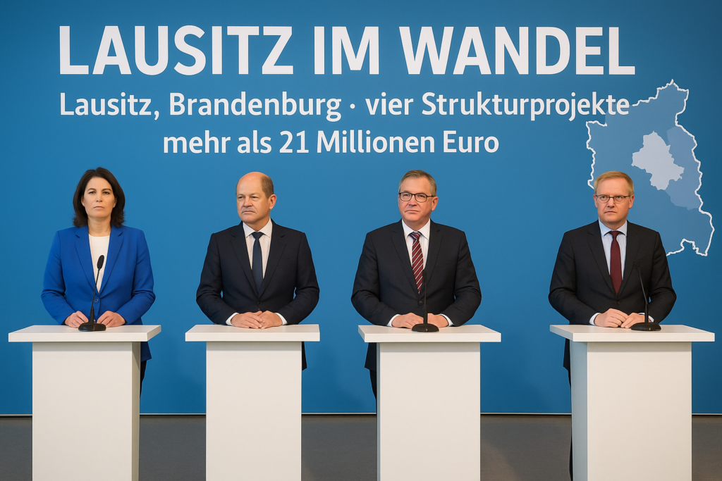 🧭 Lausitz im Wandel: Brandenburg bestätigt vier Strukturprojekte über mehr als 21 Millionen Euro