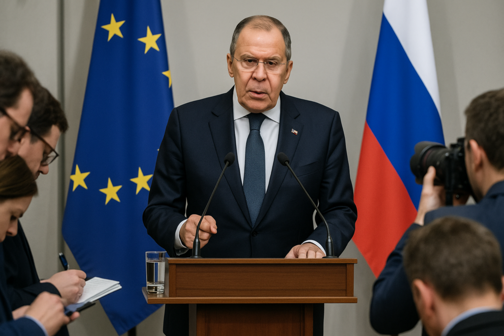 ⚠️ Lawrows Ansage an Europa: Keine „Friedenstruppen“ in der Ukraine