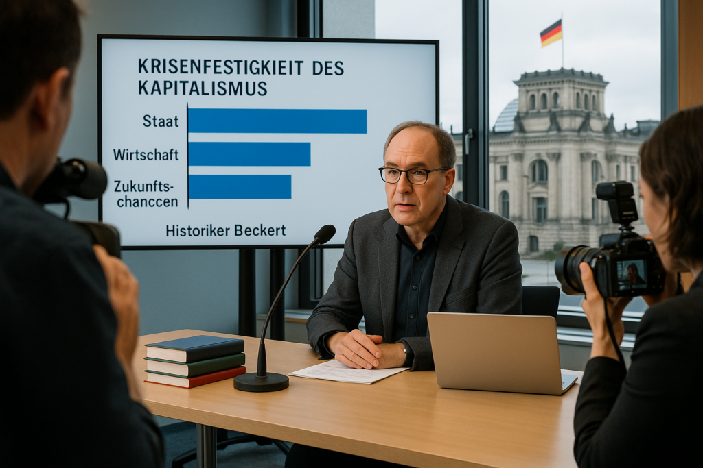 💼 Kapitalismus im Stresstest: Historiker Beckert über Krisenfestigkeit, Staat und Zukunftschancen
