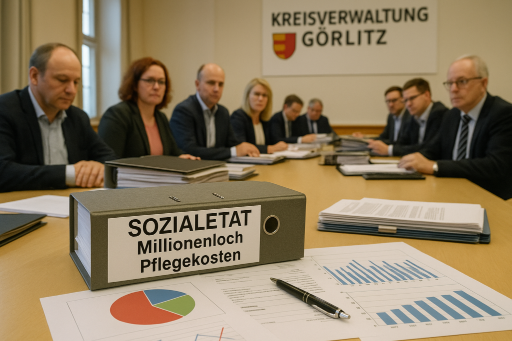 Sozialetat im Kreis Görlitz vor Millionenloch: Pflegekosten treiben Haushalt an die Grenze