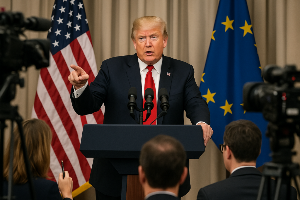 Trump warnt Europa und kritisiert EU-Bußgeld gegen X