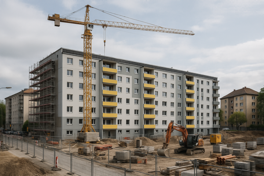 🏗️ Bautzens West-Neustadt: Fünf Jahre Bau – Modernisierung steht vor dem Abschluss