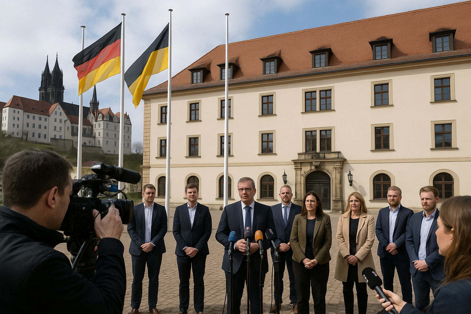 🚩 Kreistag Meißen beschließt dauerhafte Beflaggung vor Amtsgebäuden