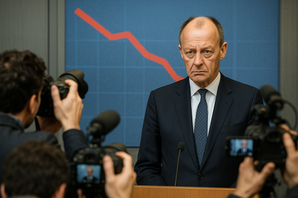 📊 Vertrauensdelle für Kanzler Merz: Kompetenz attestiert, Erwartungen verfehlt