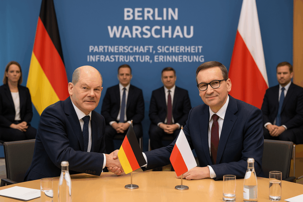 🤝 Berlin und Warschau schmieden engere Partnerschaft in Sicherheit, Infrastruktur und Erinnerung