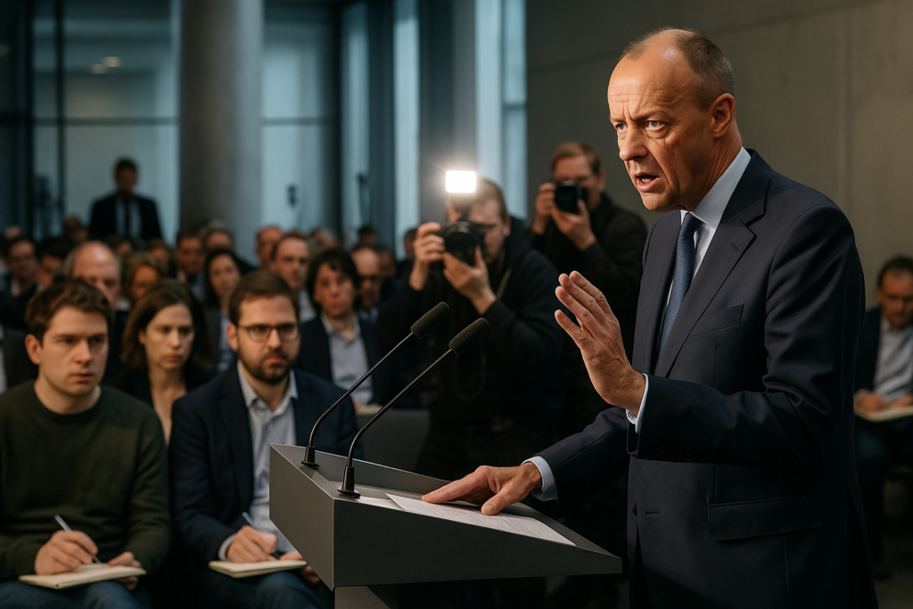 🛡️ Vor US-Gesprächen in Berlin: Merz zieht scharfe historische Parallele zwischen Putin und Hitler