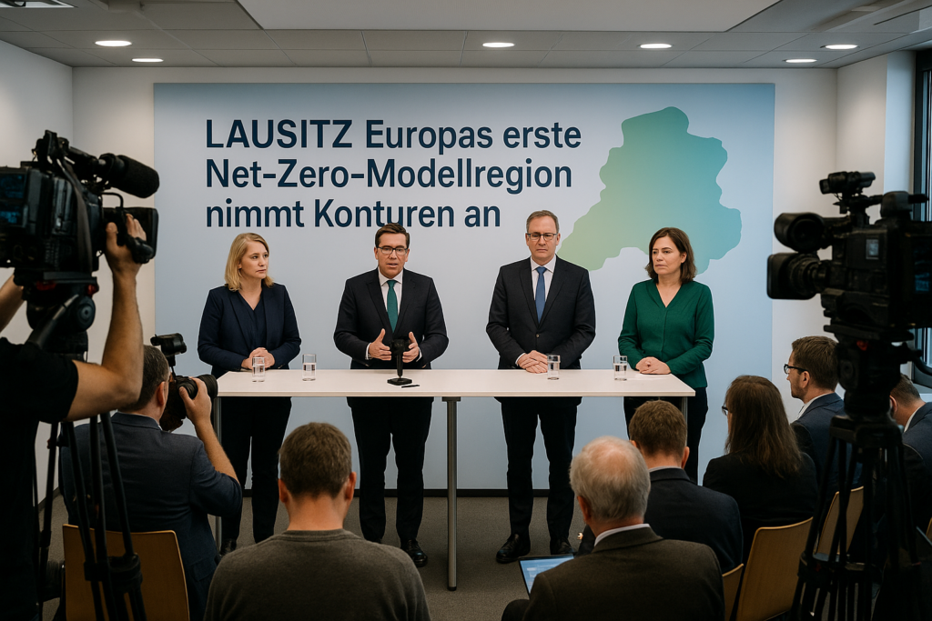 🏭 Lausitz will Vorreiter werden: Europas erste Net‑Zero‑Modellregion nimmt Konturen an