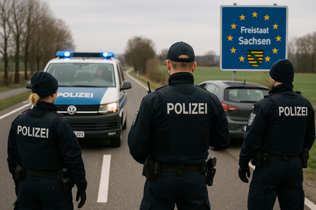 🛂 Schwerpunktkontrolle an Sachsens Ostgrenze: Bundespolizei demonstriert Präsenz