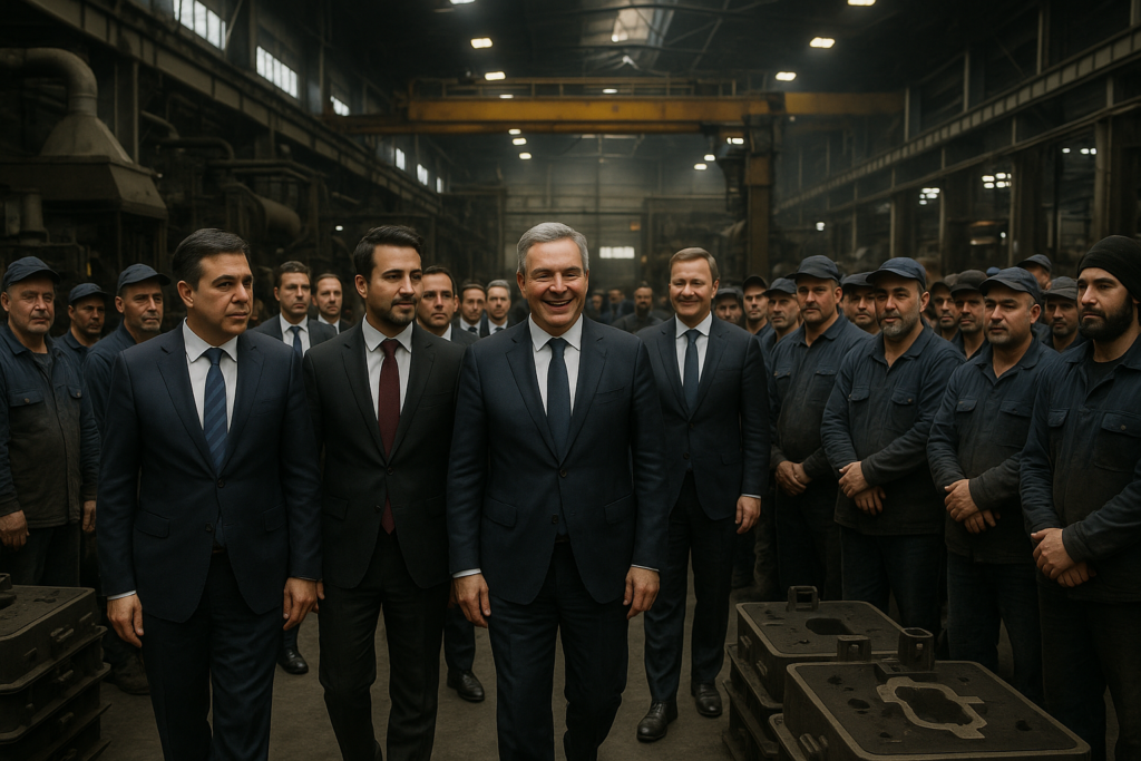 🏭 Türkische Investorengruppe sichert Ortrander Gießerei und 200 Arbeitsplätze