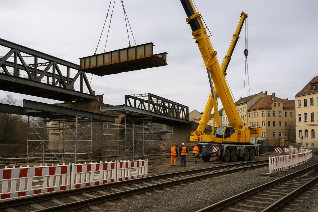 🚧 Notabriss in Zittau: Brücke über Bahn weicht – Zugverkehr soll ab 20. Dezember wieder starten