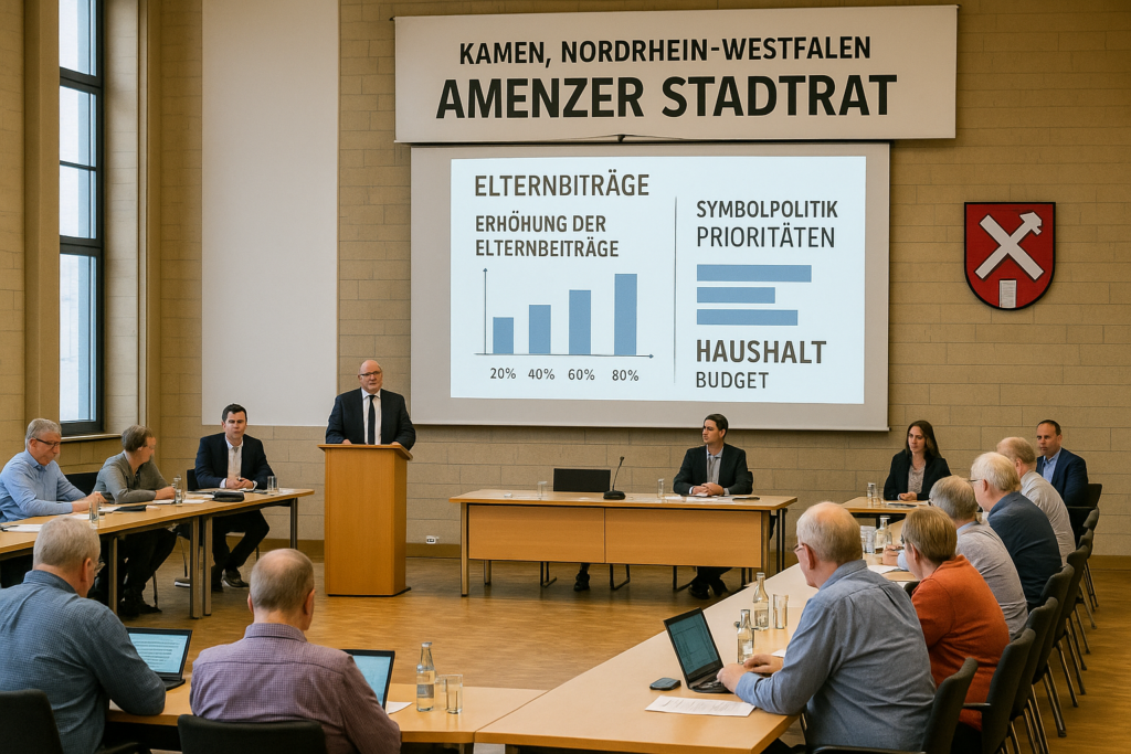 🏛️ Elternbeiträge rauf, Symbolpolitik nebenbei: Kamenzer Stadtrat setzt Prioritäten