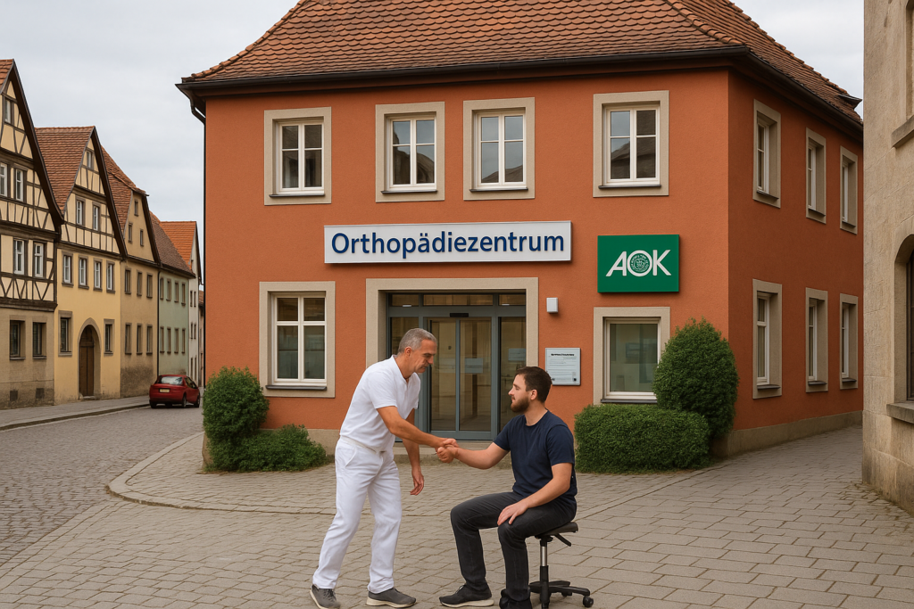 🏥 AOK bescheinigt Orthopädiezentrum in Rothenburg Spitzenqualität