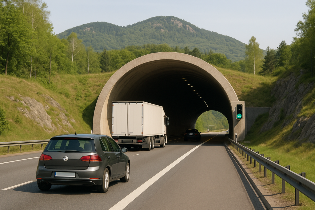 🚦Grünes Licht im A4-Tunnel Königshainer Berge: Verkehr rollt wieder durch die Süd-Röhre