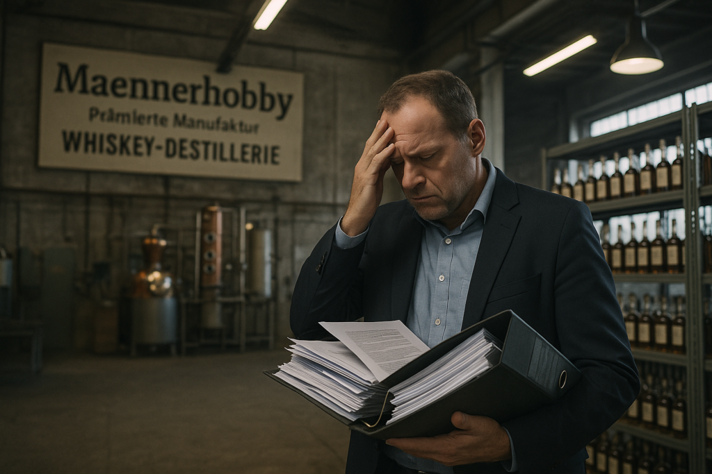 🥃 Prämierte Manufaktur in Bedrängnis: Maennerhobby beantragt Insolvenz in Eigenverwaltung