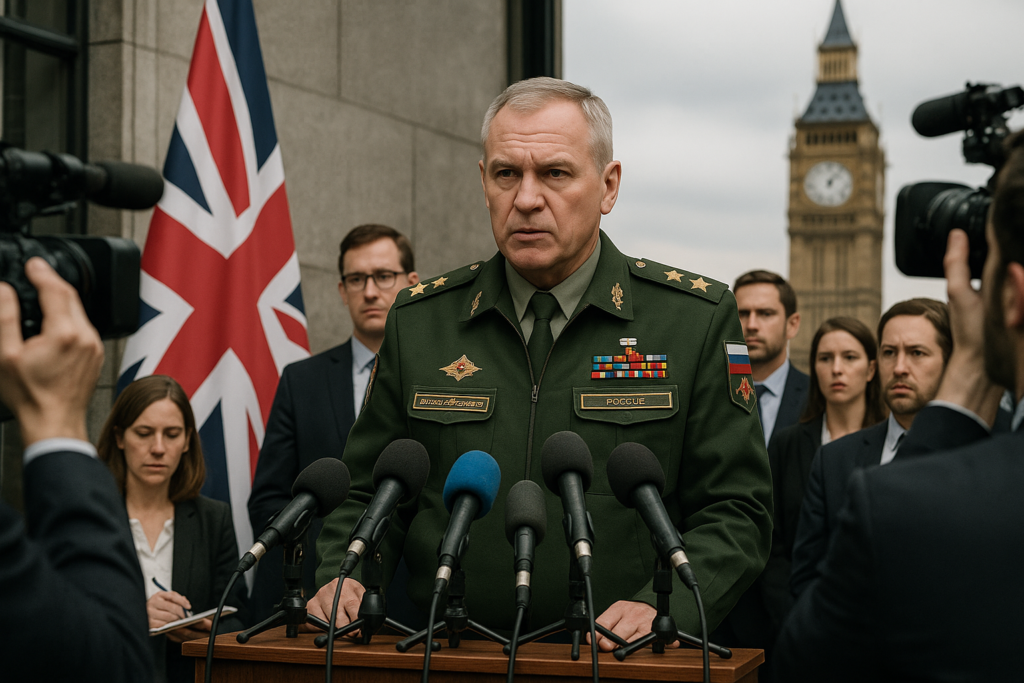 ⚠️ Militärchef in London mahnt: Gesellschaft muss sich auf mögliche Konfrontation mit Russland vorbereiten