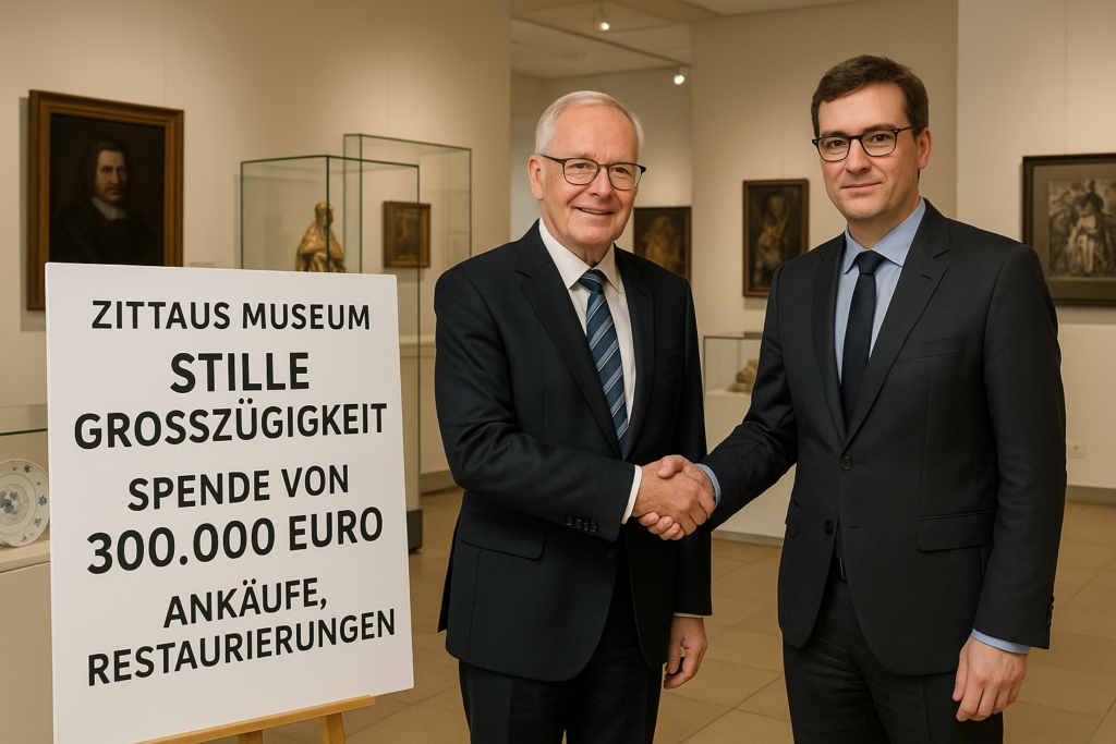 🏛️ Stille Großzügigkeit: 300.000 Euro für Zittaus Museum befeuern Ankäufe und Restaurierungen