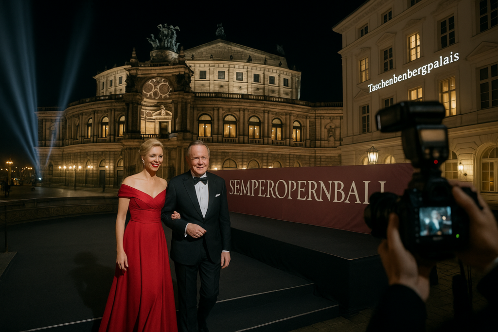 🎩 Prominenz im Taschenbergpalais: Dresdens Kempinski wird zur diskreten Bühne des Semperopernballs