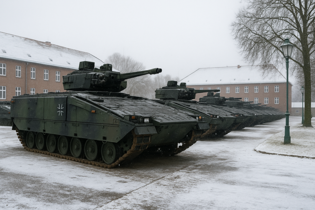 🛡️ Milliardenauftrag vor Weihnachten: Berlin ordert 200 Schützenpanzer „Puma“