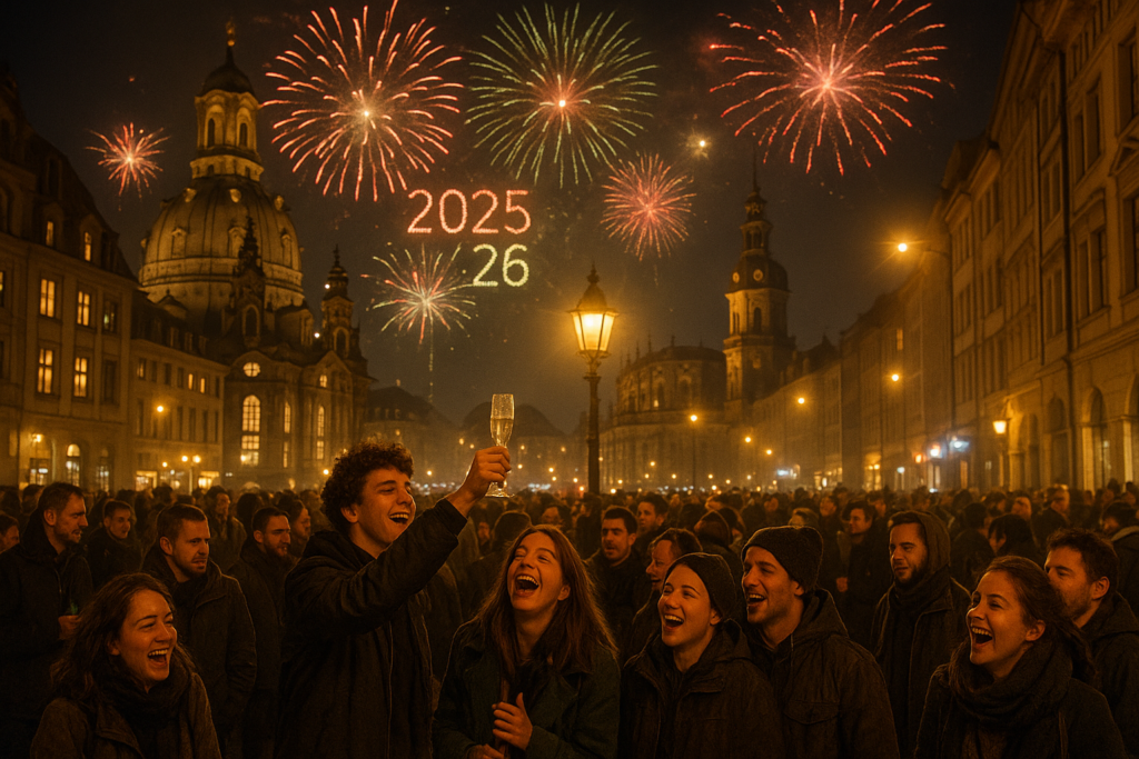 🎆 Dresden tanzt kontrolliert ins neue Jahr: Von Clubnächten bis Kultur – was zum Jahreswechsel 2025/26 geplant ist