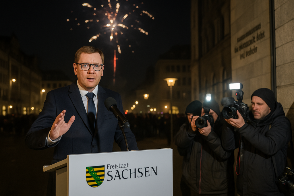 🎆 Sicherheit vor Leichtsinn: Sachsens Wirtschaftsminister mahnt zur verantwortlichen Silvesternacht