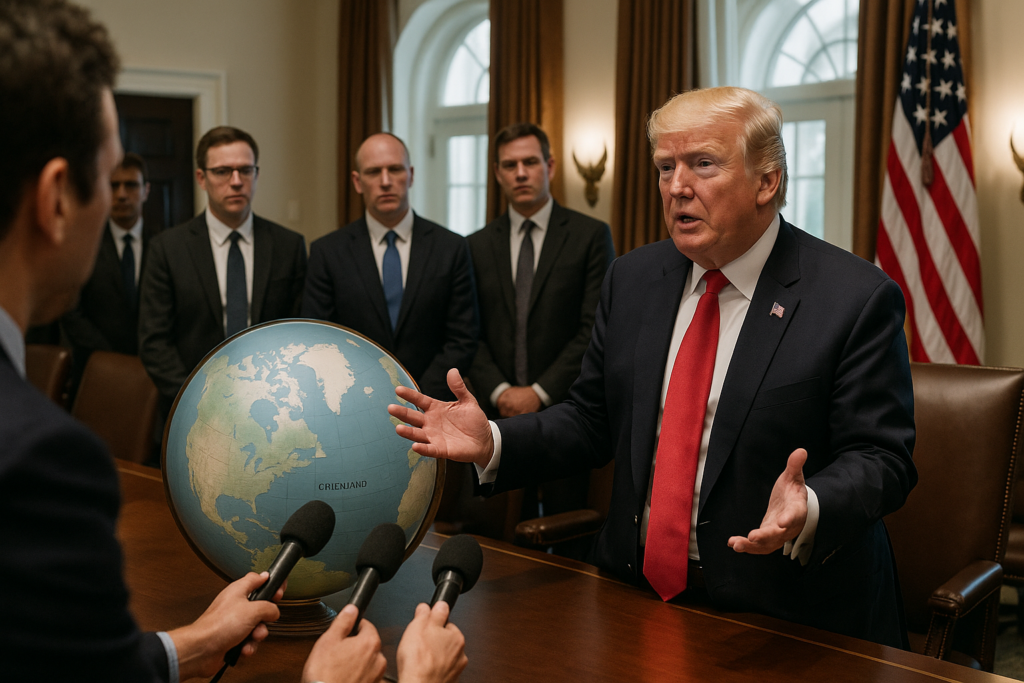 🇬🇱 Washingtons Griff nach Grönland: Trumps Vorstoß entfacht alten Streit