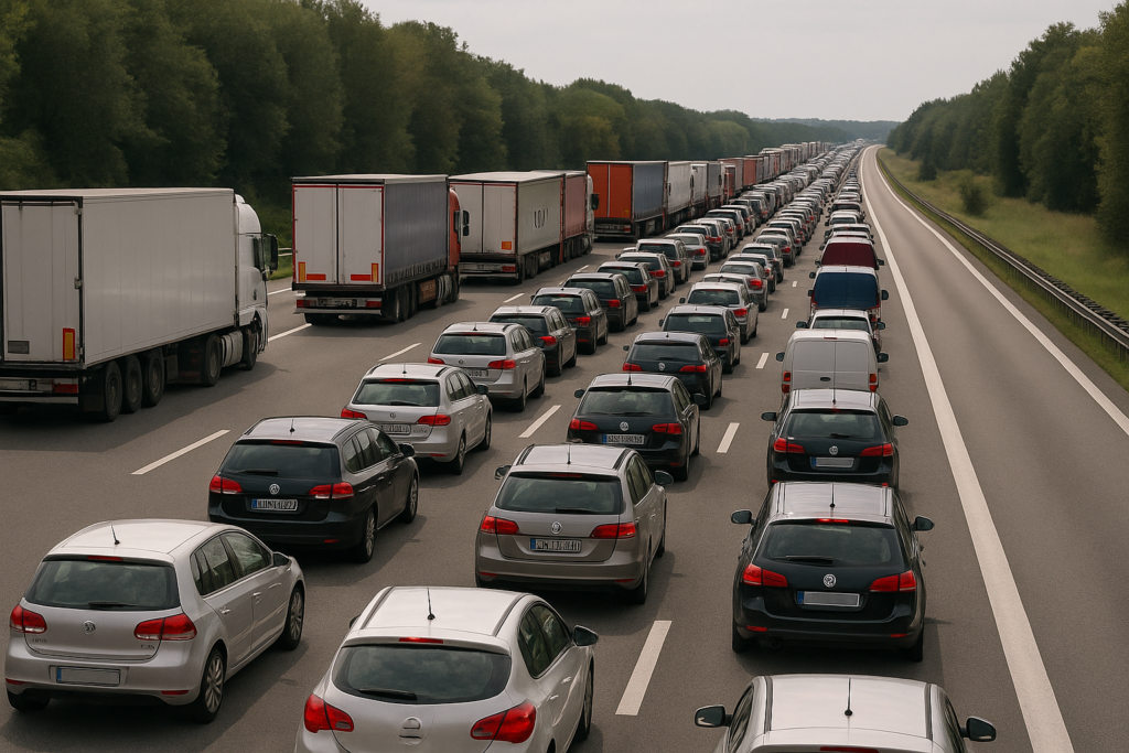 🚧 Feiertagsstau vor Görlitz: Bis zu 18 Kilometer Stillstand auf der A4