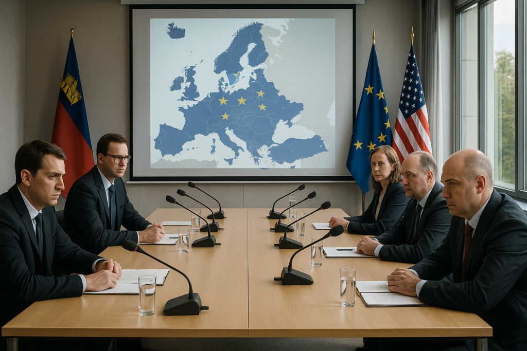 🏦 Liechtenstein zwischen den Fronten: EU-Kredit für Kiew, russische Drohungen und US-Druck