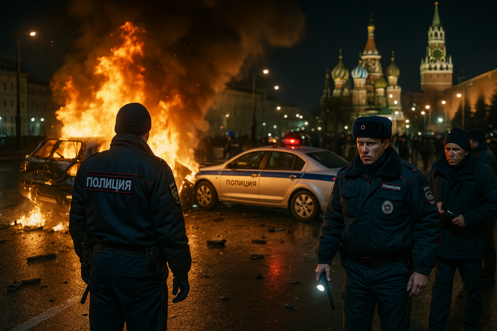 💥 Nächtliche Explosion in Moskau: Zwei Polizisten tot, Ermittlungen laufen