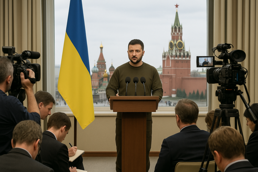 🕊️ Druck auf den Kreml: Selenskyj präsentiert 20-Punkte-Plan und fordert Antwort bis Mittwoch