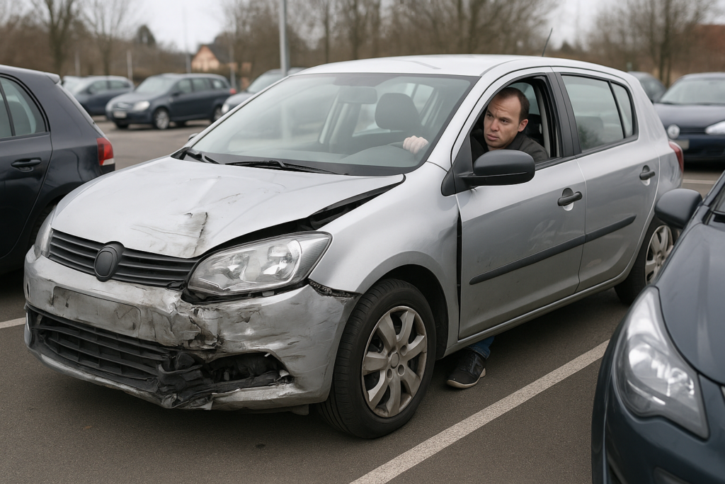 🚗 Pedalverwechslung beim Einparken: 12.000 Euro Schaden in Großröhrsdorf