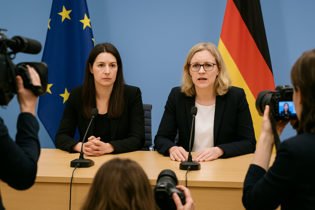 ⚖️ Transatlantischer Streit um Online-Regeln: Berlin und Brüssel stützen HateAid-Chefinnen nach US-Einreiseverbot