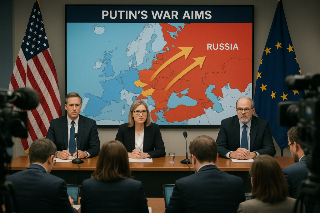 🛰️ US-Analyse zu Putins Kriegszielen entfacht Streit in Washington und Europa