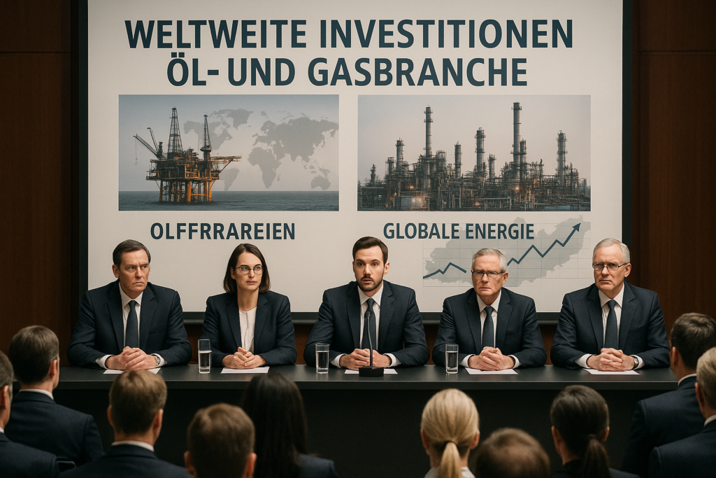 🛢️ Trotz Gegenwind: Öl- und Gasbranche erhöht Investitionen weltweit