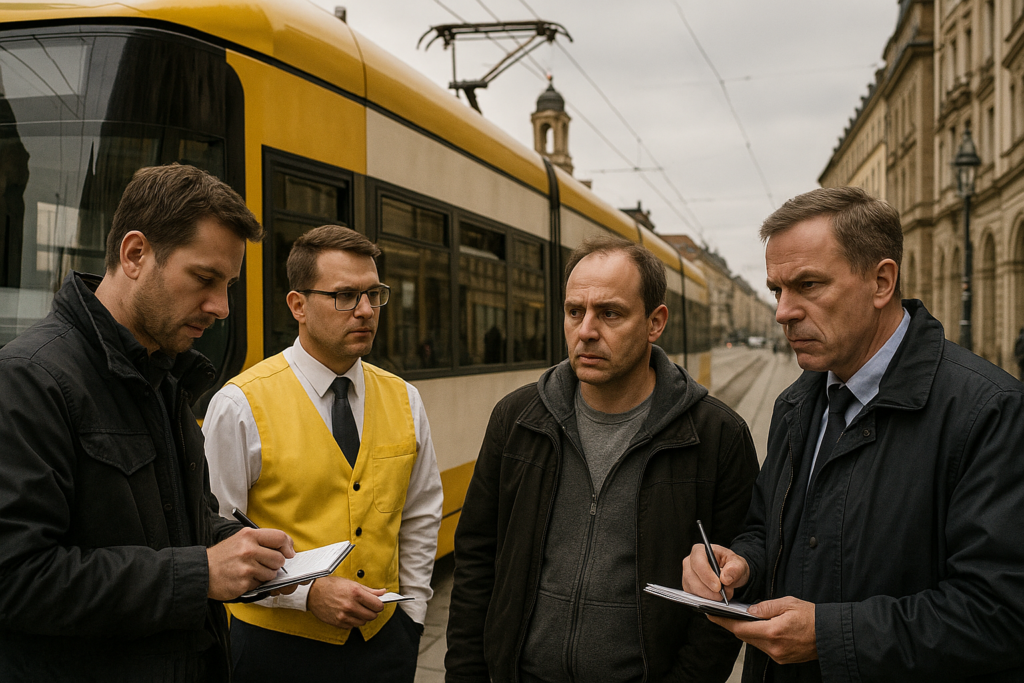 🚋 Straßenbahnvorfall in Dresden: Ermittlungen gegen Fahrer und Fußgänger – Verkehrsbetriebe entlassen Mitarbeiter
