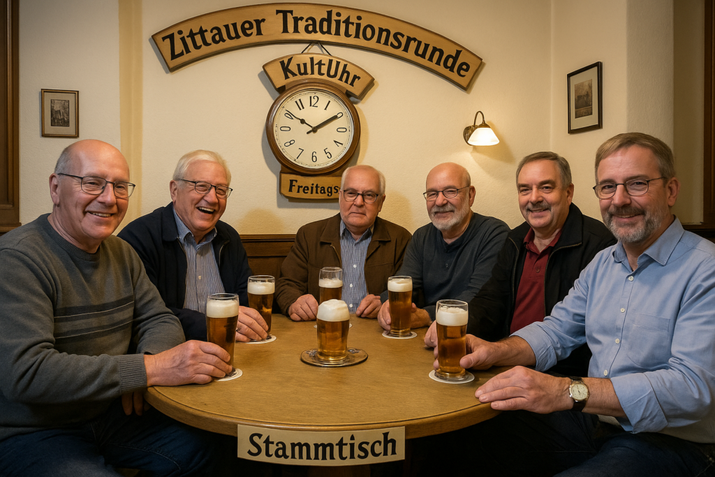 🍺 Zittauer Traditionsrunde seit 56 Jahren: Freitags in der KultUhr