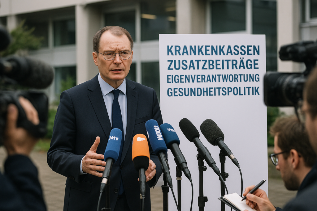 🏥 Zusatzbeiträge im Fokus: Warken mahnt Krankenkassen zu mehr Eigenverantwortung