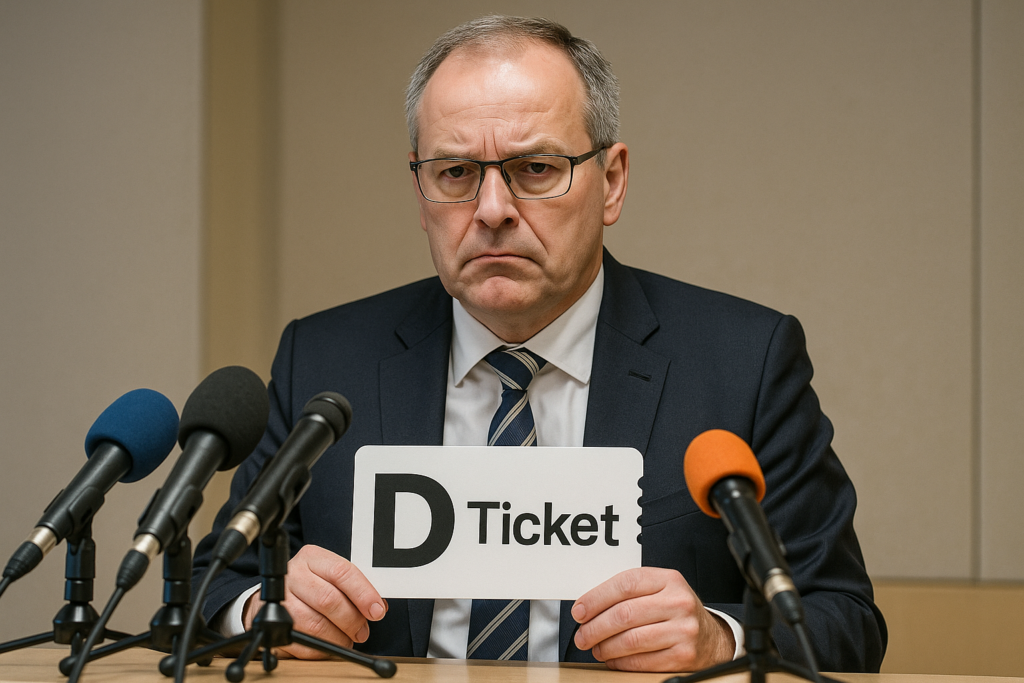 🚆 CDU-Landrat rügt D‑Ticket scharf als staatliche Fehlsteuerung
