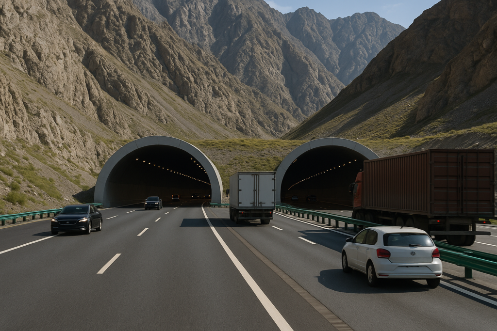 🛣️ Durchbruch im Tianshan: Chinas längster Autobahntunnel verkürzt Fahrten drastisch