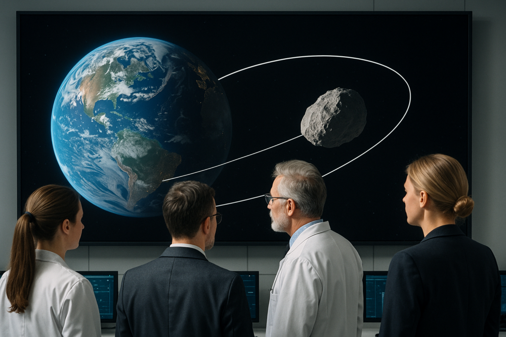 ☄️ Beinahe im Vorbeiflug: Wie ein Kilometer-Asteroid der Erde 2026 nahekommt – und warum das kein Alarmgrund ist