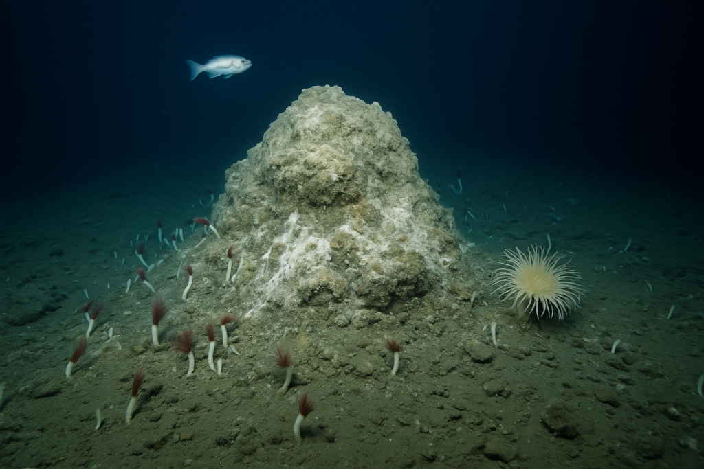🧊 Tiefsee-Rätsel in der Arktis: Methanhügel und Lebensgemeinschaften in 3,6 Kilometern Tiefe entdeckt